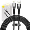 Baseus Glimmer Series Fast Charging Datový Kabel USB-A - Lightning 2.4A 2m Black