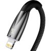 Baseus Glimmer Series Fast Charging Datový Kabel USB-C - Lightning 20W 2m Black