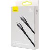 Baseus Glimmer Series Fast Charging Datový Kabel USB-C - Lightning 20W 2m Black