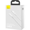 Kabel Baseus Superior Series USB-C na Lightning, 20W, PD, 0,25m (bílý)