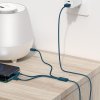Kábel USB 3v1 Baseus Superior Series, USB na micro USB/USB-C/Lightning, 3,5 A, 1,5 m (modrý)