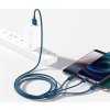 Kábel USB 3v1 Baseus Superior Series, USB na micro USB/USB-C/Lightning, 3,5 A, 1,5 m (modrý)