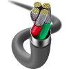 Baseus Jelly kabel USB na Lightning, 2,4A, 1,2 m (černý)