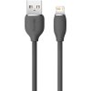 Baseus Jelly kabel USB na Lightning, 2,4A, 1,2 m (černý)