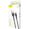 Baseus Cafule USB Lightning Cable 2,4A 0,5m (červeno-černý)