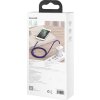 Kábel USB pre Lightning Baseus Cafule, 2,4 A, 1 m (fialový)
