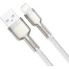 Baseus cable Cafule Metal USB - Lightning 1,0 m 2,4A white