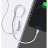 Baseus cable Cafule Metal USB - Lightning 1,0 m 2,4A white