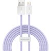 Baseus Dynamic kábel USB na Lightning, 2,4 A, 2 m (fialový)
