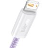 Baseus Dynamic kábel USB na Lightning, 2,4 A, 2 m (fialový)