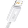 Baseus Dynamic Series Fast Charging Datový Kabel USB-A - Lightning 2.4A 1m White