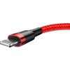 Baseus cable Cafule USB - Lightning 2,0 m 1,5A red-red
