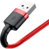 Baseus cable Cafule USB - Lightning 2,0 m 1,5A red-red