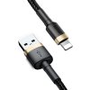 Baseus Cafule kabel USB Lightning 2A 3m (zlato černý)