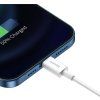 Baseus CALYS-02 Superior Fast Charging Kabel Lightning 2.4A 0.25m White
