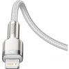Baseus cable Cafule Metal PD USB-C - Lightning 2,0 m white 20W