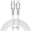 Baseus cable Cafule Metal PD USB-C - Lightning 2,0 m white 20W