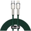 Kábel Baseus USB-C pre Lightning 2 m (zelený)