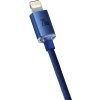 Baseus CAJY000203 Crystal Shine Series Datový Kabel USB-C - Lightning 20W 1,2m Blue
