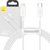 Kabel USB-C na Lightning řady Baseus Superior, 20W, PD, 1,5 m (bílý)