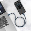 Baseus High Density Braided Series Fast Charging Datový Kabel USB-C - Lightning 20W 1m Blue