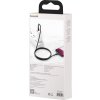 Baseus High Density Braided Series Fast Charging Datový Kabel USB-C - Lightning 20W 1m Black