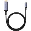 Adaptér Baseus USB-C na HDMI s vysokým rozlišením 1,5 m (černý)