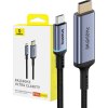 Adaptér Baseus USB-C na HDMI s vysokým rozlišením 1,5 m (černý)