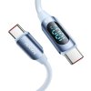 Kábel USB-C na USB-C Toocki TXCTT1-XX04-B2, 2m, FC 100W (modrý)