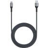 Kábel USB-A na USB-C Lention 6A, 1 m (čierny)