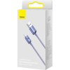 Baseus CAJY000505 Crystal Shine Series Datový Kabel USB - USB-C 100W 2m Purple