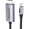 Lention Kábel USB-C na 4K60Hz HDMI, 3 m (sivý)