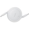 Baseus Free2Pull Mini USB-C na USB-C USB kábel, 60W, 1, (biely)