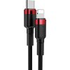Baseus Cafule Datový Kabel USB-C - Lightning 20W 1m Red/Black