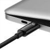 Kabel USB-C na USB-C Baseus Tungsten Gold 240W 2 m (černý)