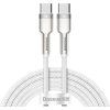 Baseus Cafule Metal Series Datový Kabel USB-C - USB-C 100W 2m White