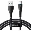 Kabel Joyroom SA32-AC3 Starry USB na USB-C, 3A, 1 m, černý