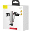 Baseus Metal Age Gravity Car Mount (CD verzia) Strieborný