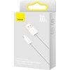 Baseus Dynamic Series Fast Charging Datový Kabel USB-A - USB-C 100W 2m White
