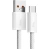 Kábel USB na USB-C Baseus radu Dynamic, 100 W, 2 m (biely)