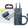 Baseus Super Si Quick Charger 1C 20W s káblom USB-C pre Lightning 1m (modrý)