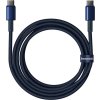 Kabel USB-C na USB-C Baseus Tungsten Gold, 100 W, 2 m (modrý)