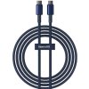 Kabel USB-C na USB-C Baseus Tungsten Gold, 100 W, 2 m (modrý)