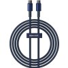 Kabel USB-C na USB-C Baseus Tungsten Gold, 100 W, 2 m (modrý)