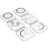 Magnetická bezdrôtová nabíjačka Choetech T588-F 3v1 15 W (biela)