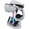 iPega P5V001 Multifunkční Nabíjecí Stojan pro PS VR2