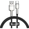 Baseus Cafule Metal Series Datový Kabel USB-USB-C 66W 1m Black