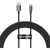 Baseus cable Superior USB - USB-C 2,0m cluster black 100W