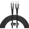 Baseus Glimmer Series Fast Charging Datový Kabel USB-A - USB-C 100W 2m Black