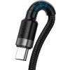Baseus CATKLF-PG1 Cafule Quick Charging Datový Kabel USB Double Sided to USB 40W 1m Gray/Black